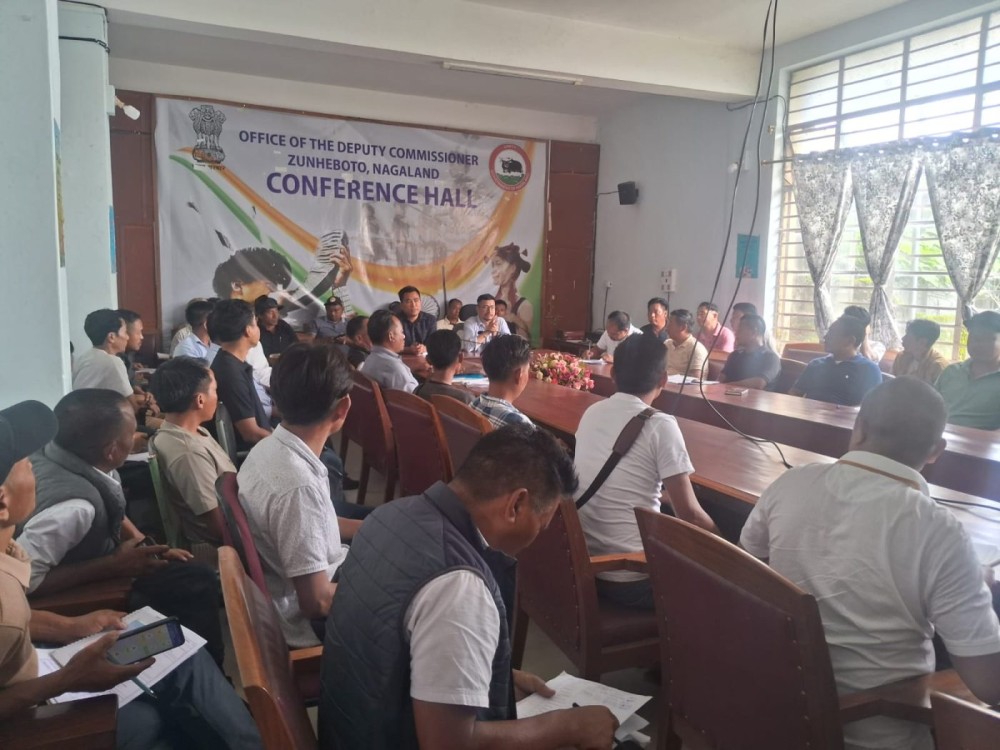 Booth Level Officers from six Assembly Constituencies in Zunheboto district final day of their three-day training programme on Special Intensive Revision of Electoral Rolls Phase III on July 15. (Morung Photo)